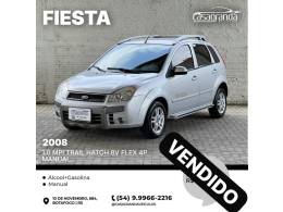 FORD - FIESTA - 2007/2008 - Prata - Sob Consulta