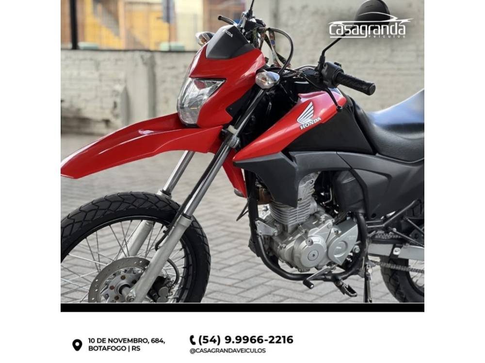 HONDA - NXR 160 - 2015/2016 - Vermelha - R$ 12.000,00