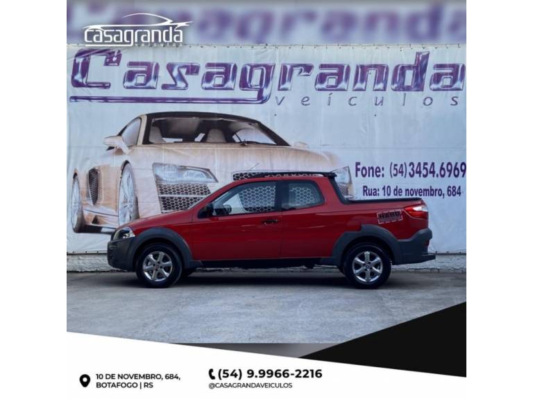 FIAT - STRADA - 2016/2016 - Vermelha - R$ 64.000,00