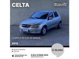 CHEVROLET - CELTA - 2013/2013 - Prata - R$ 35.000,00