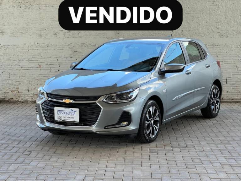 CHEVROLET - ONIX - 2023/2024 - Prata - Sob Consulta