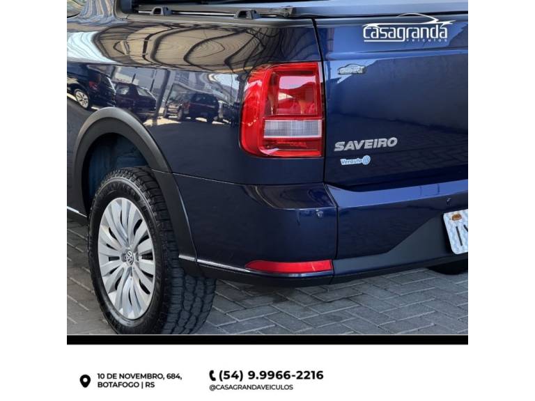 VOLKSWAGEN - SAVEIRO - 2017/2017 - Azul - R$ 79.000,00