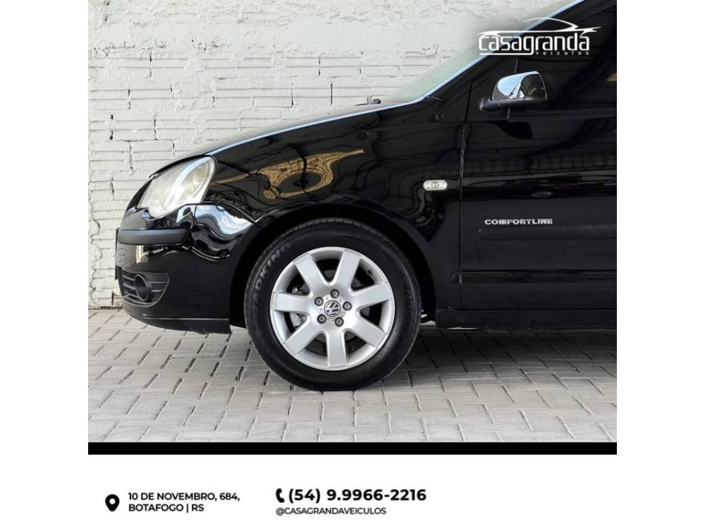 VOLKSWAGEN - POLO SEDAN - 2007/2007 - Preta - R$ 35.000,00