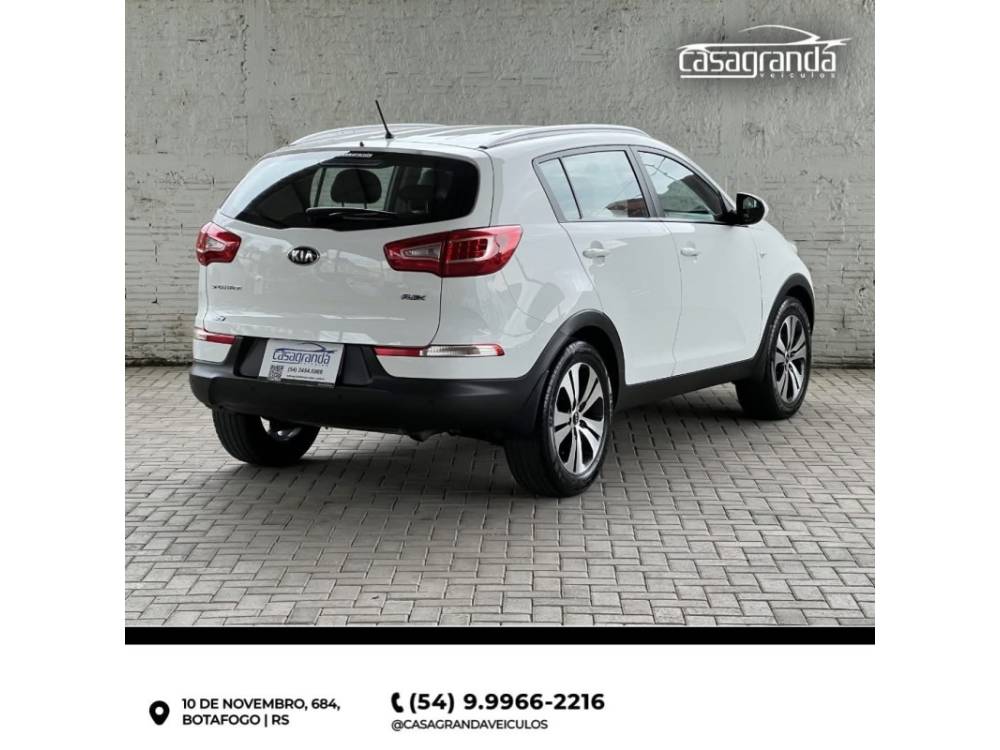 KIA MOTORS - SPORTAGE - 2012/2013 - Branca - R$ 72.900,00