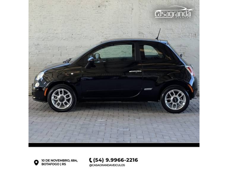 FIAT - 500 - 2011/2012 - Preta - R$ 46.000,00