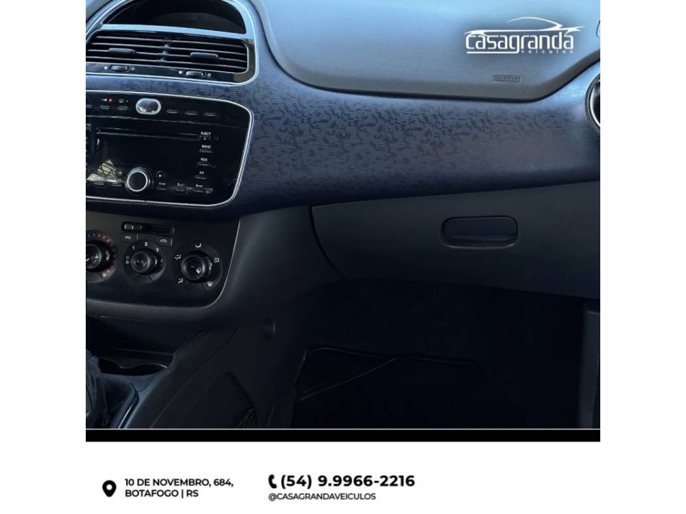 FIAT - PUNTO - 2012/2013 - Prata - Sob Consulta