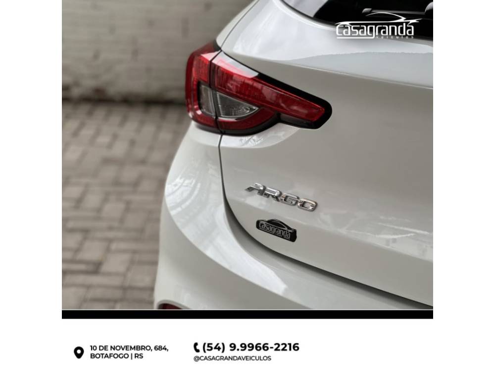 FIAT - ARGO - 2019/2019 - Branca - R$ 58.000,00