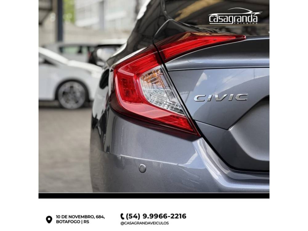 HONDA - CIVIC - 2018/2018 - Cinza - R$ 118.000,00