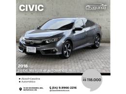 HONDA - CIVIC - 2018/2018 - Cinza - R$ 118.000,00