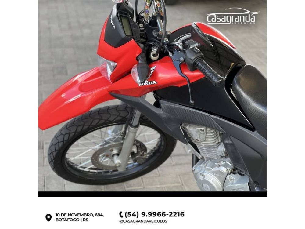 HONDA - NXR 160 - 2015/2016 - Vermelha - R$ 12.000,00