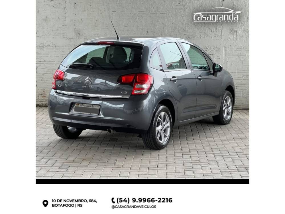 CITROËN - C3 - 2014/2014 - Cinza - R$ 39.900,00