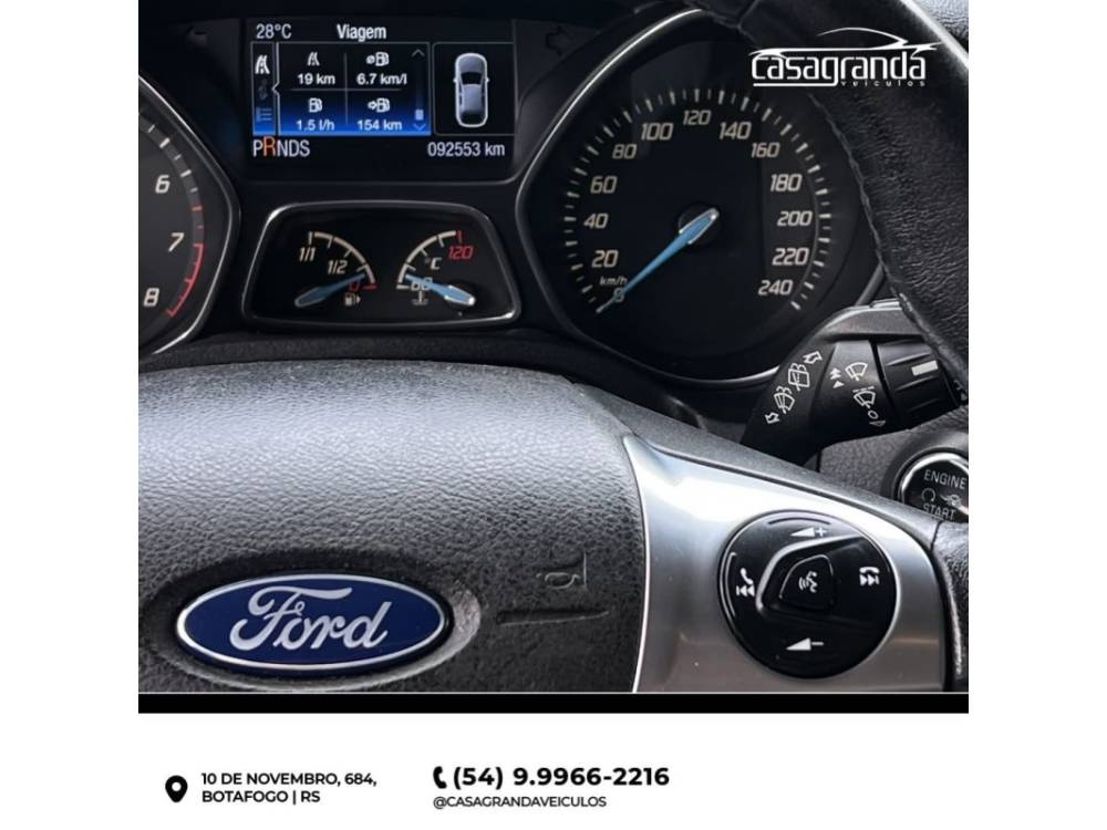 FORD - FOCUS - 2015/2015 - Branca - R$ 64.000,00