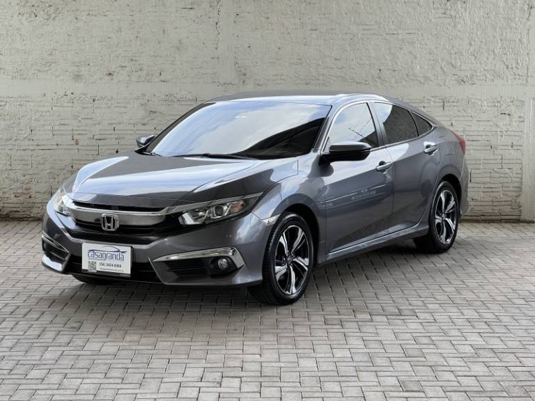 HONDA - CIVIC - 2018/2018 - Cinza - R$ 118.000,00