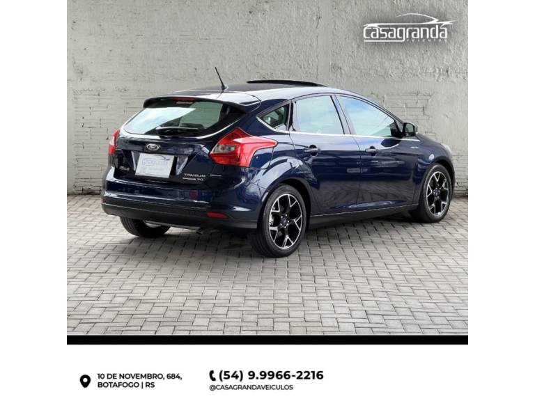 FORD - FOCUS - 2013/2014 - Azul - R$ 65.000,00