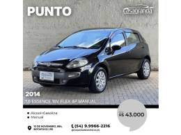 FIAT - PUNTO - 2013/2014 - Preta - R$ 43.000,00