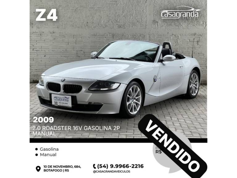 BMW - Z4 - 2009/2009 - Prata - Sob Consulta