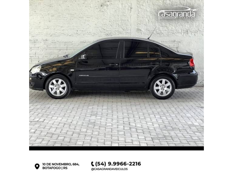 VOLKSWAGEN - POLO SEDAN - 2007/2007 - Preta - R$ 35.000,00
