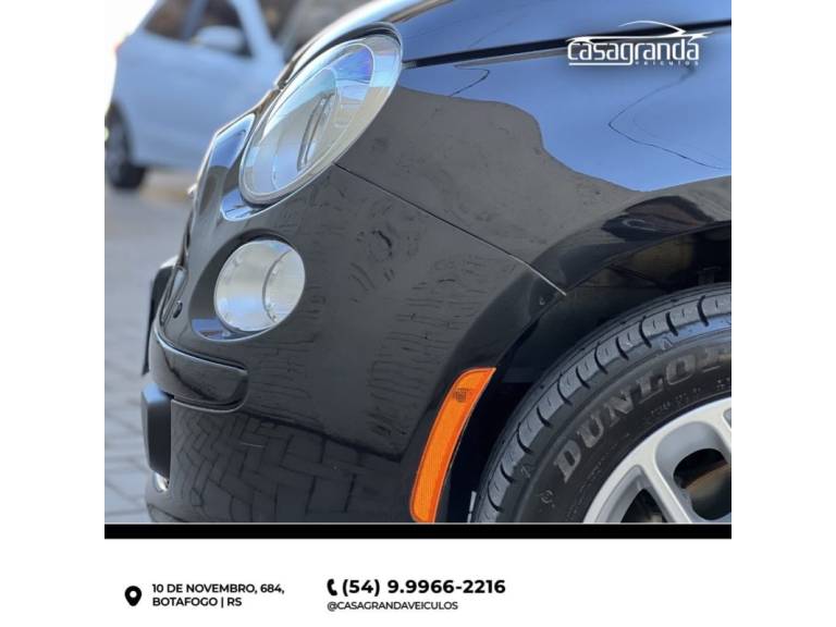 FIAT - 500 - 2011/2012 - Preta - R$ 46.000,00