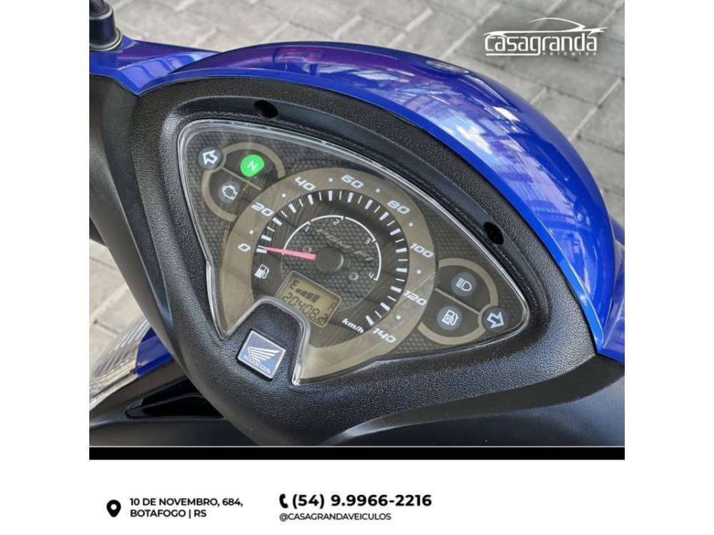 HONDA - BIZ 125 - 2016/2017 - Azul - R$ 14.000,00