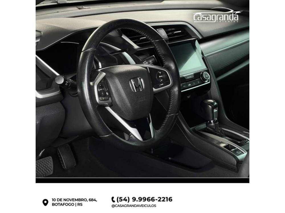 HONDA - CIVIC - 2018/2018 - Cinza - R$ 118.000,00
