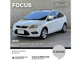 FORD - FOCUS - 2014/2013 - Branca - R$ 58.000,00