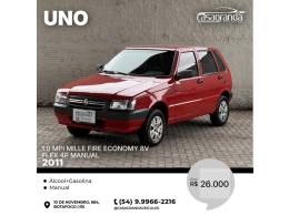 FIAT - UNO - 2011/2011 - Vermelha - R$ 26.000,00