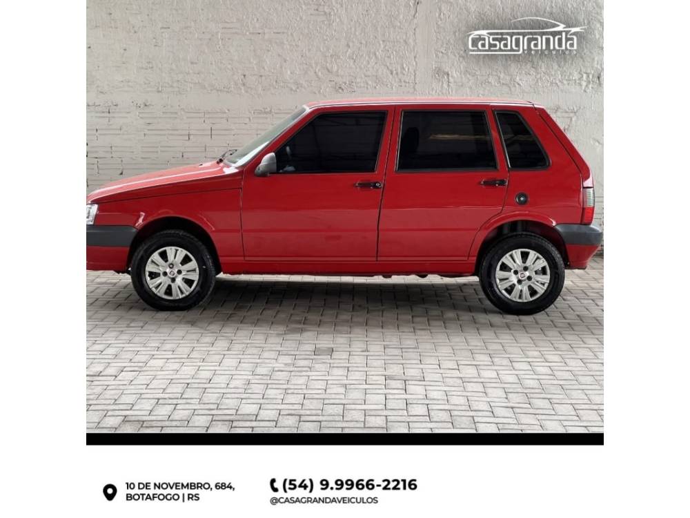 FIAT - UNO - 2011/2011 - Vermelha - R$ 26.000,00