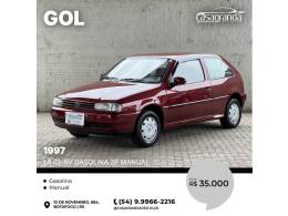VOLKSWAGEN - GOL - 1997/1997 - Vermelha - R$ 35.000,00