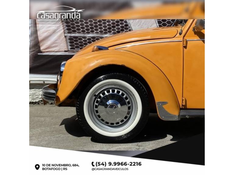 VOLKSWAGEN - FUSCA - 1975/1975 - Laranja - R$ 33.000,00