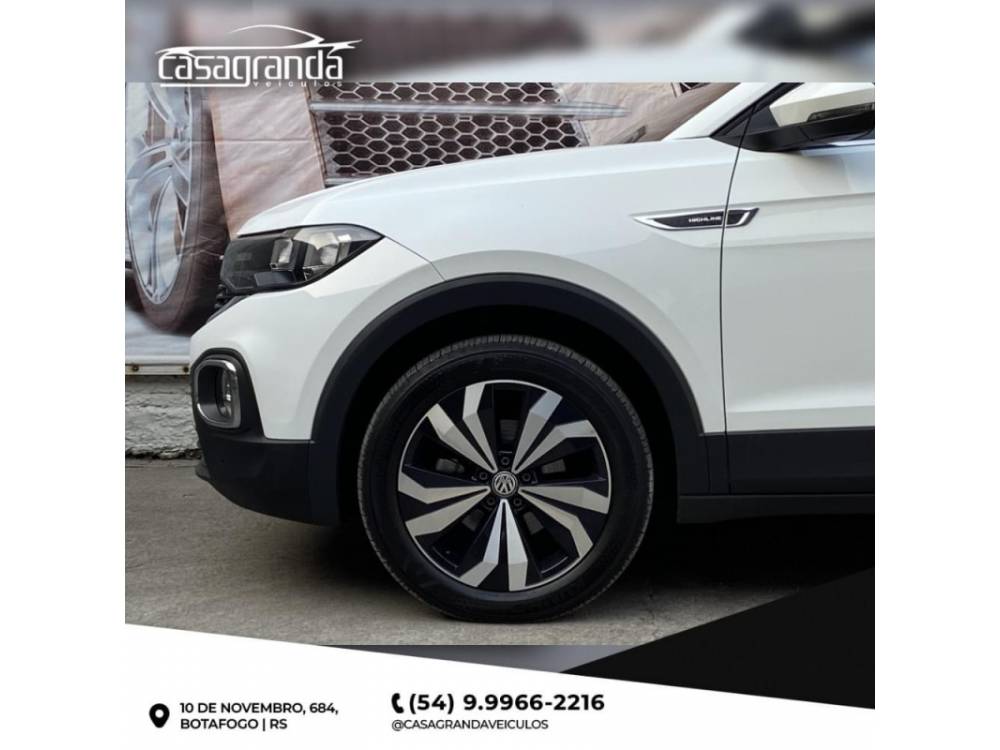 VOLKSWAGEN - T-CROSS - 2021/2021 - Branca - R$ 118.000,00