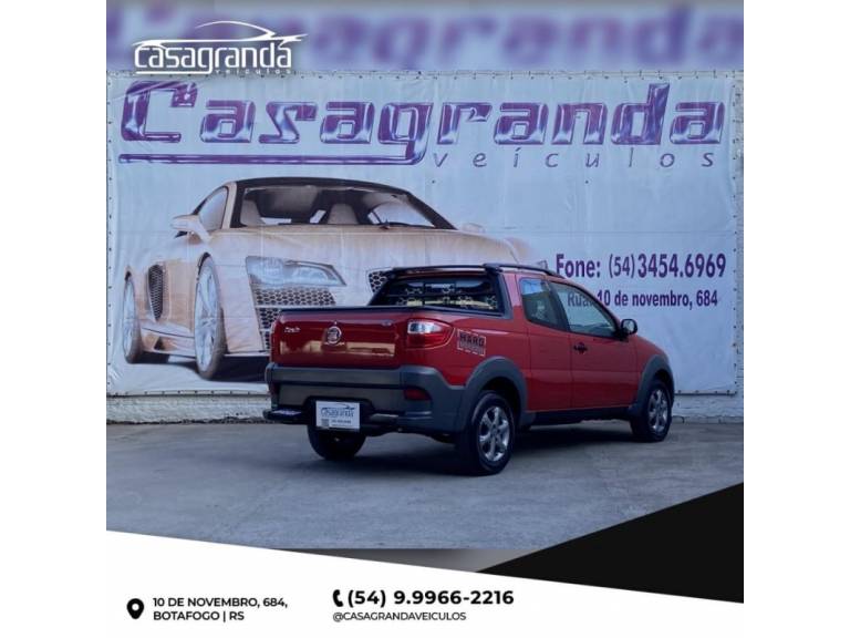 FIAT - STRADA - 2016/2016 - Vermelha - R$ 64.000,00