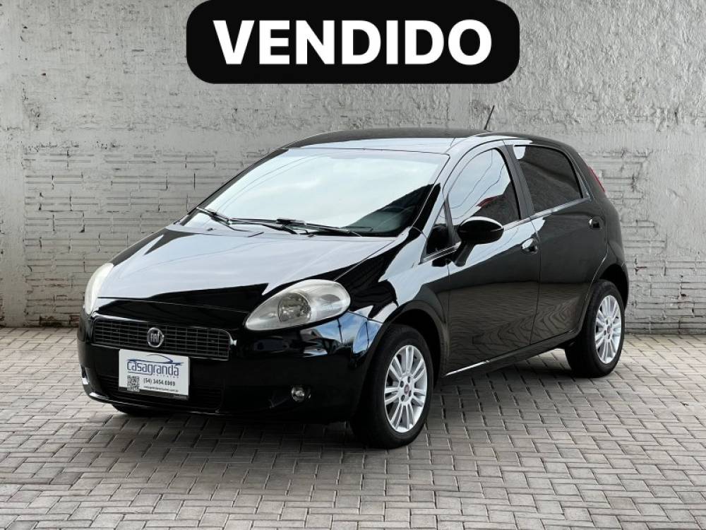 FIAT - PUNTO - 2011/2011 - Preta - Sob Consulta